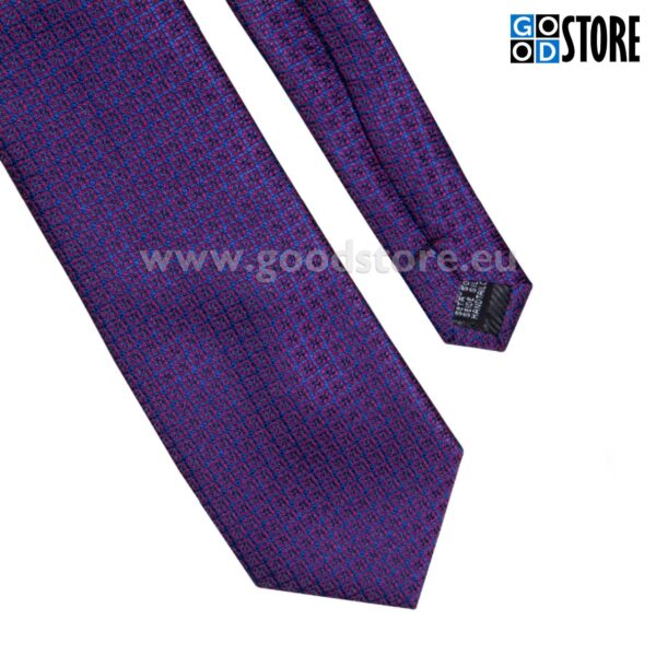Kinkekarp lipsu, mansetinööpide ja rinnataskurätikuga, violetne