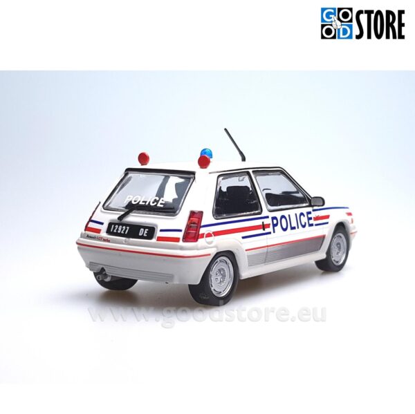 Renault 5 Turbo Prantsuse Politsei M1985 1:43 skaalas
