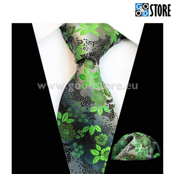Luksusliku lipsu komplekt, kevadise rohelise mustriga