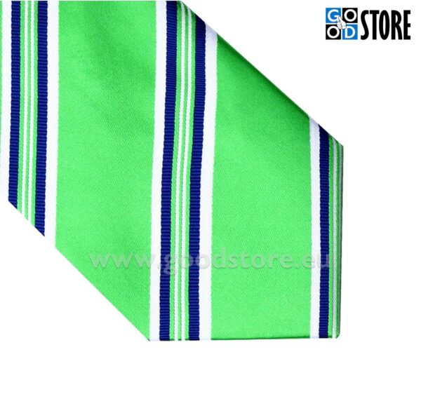 Moodne seotava lipsu komplekt, roheline triibuline