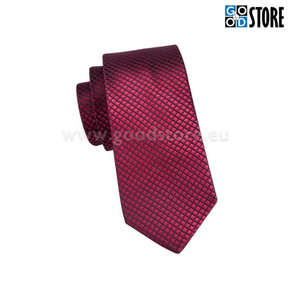 Luksuslik seotava lipsu komplekt, helkiv tumepunane XL