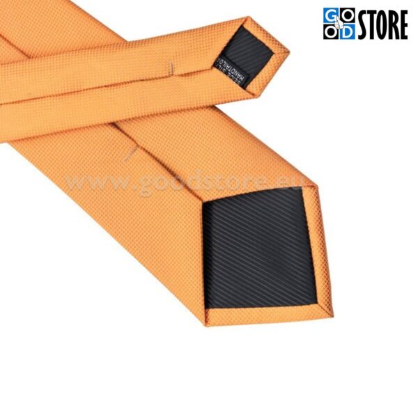 Lipsu komplekt, mansetinööpide ja rinnarätikuga, oranžikas kollane
