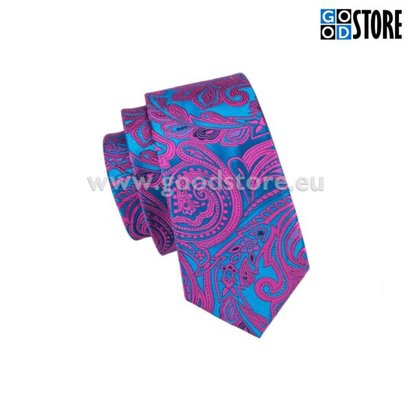 Stiilne ja moodne lipsu komplekt mansetinööpide ning rinnataskurätikuga, rõõmsates värvides