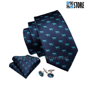 The Set of Necktie, 5025AF embroidery horses GoodStore