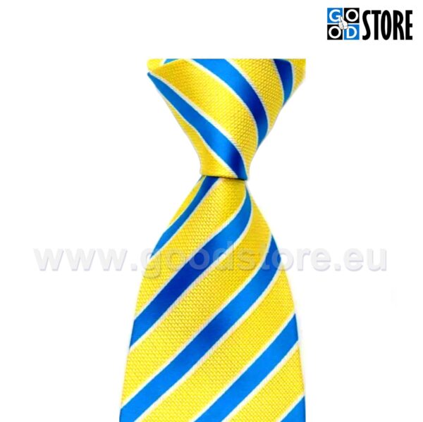 Luxury Necktie, Yellow & Blue GZ05-GoodStoreEU