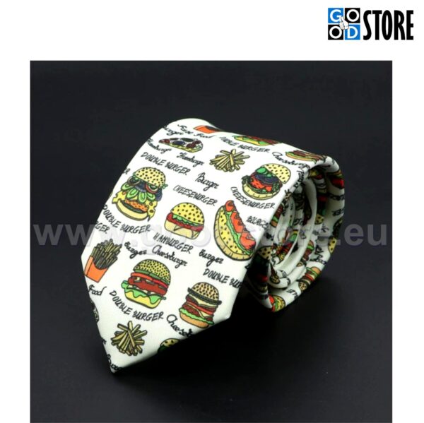 Single Necktie, Fast Food Theme GoodStoreEU